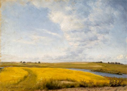 Julius Paulsen - Sinappipelto - A IV 2866 - Finnish National Gallery