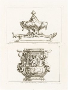 Juste-Aurèle Meissonnier - Terrine, pl. 57 in Oeuvre de Juste-Aurele Meissonnier - Google Art Project