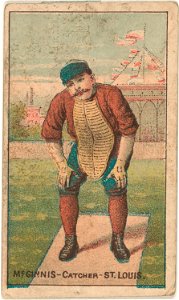 Jumbo McGinnis, St. Louis Browns, baseball card portrait LCCN2007680799