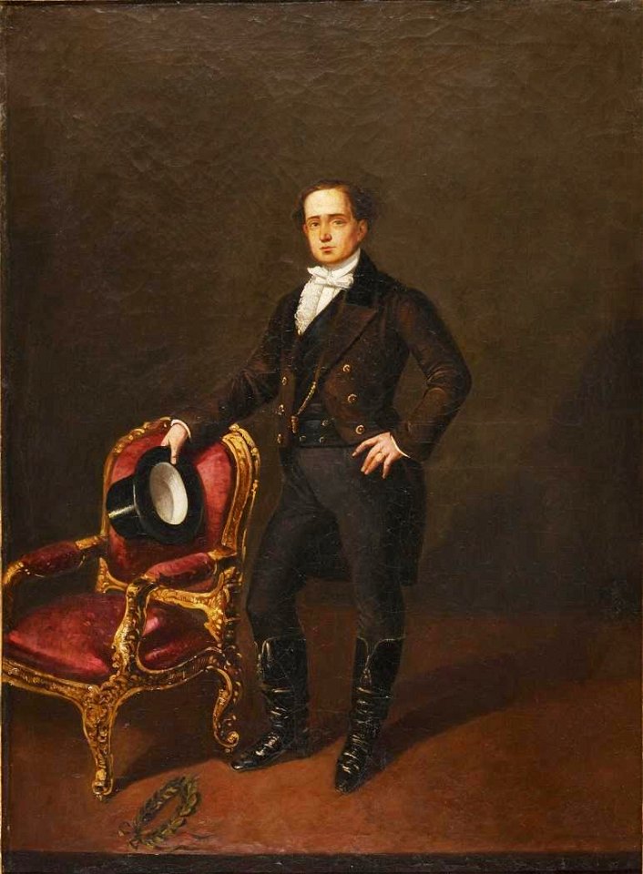 Julián Romea en el papel de Sullivan (Museo del Romanticismo de Madrid)
