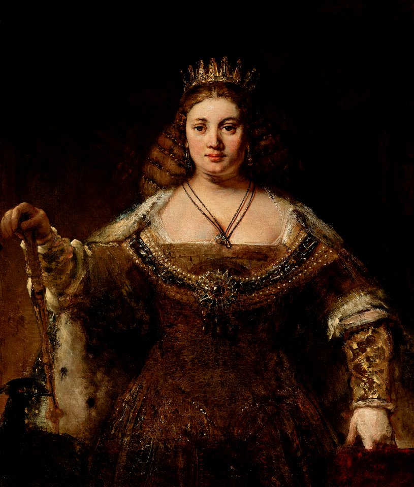 Juno, Rembrandt, 1662-1665, Armand Hammer Museum of Art
