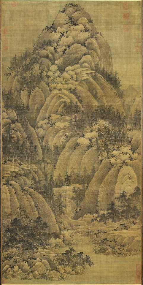 Juran. Seeking the Tao in Autumn Mountains. Palace museum, Tapei.10 cent.