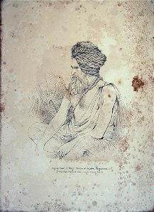 Jungroop Geer. a Naga. Native of Jaipore, Rajpootana. (BM As2006,Prt.332)
