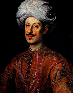 Justus Sustermans - Portrait of Ferdinando II de' Medici Dressed in Oriental Costume - WGA21971
