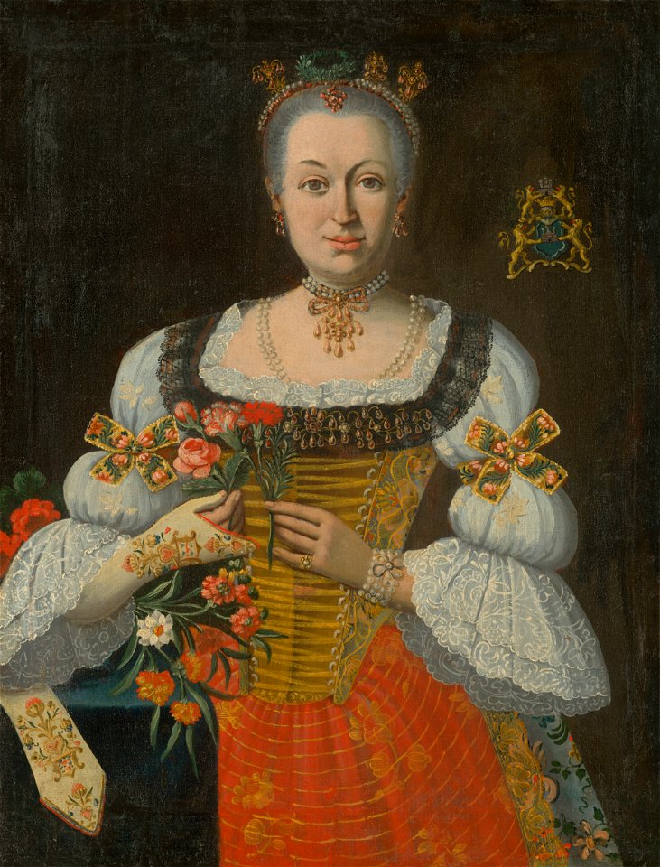 Ján Gottlieb Kramer - Johanna Zuzana Horvath-Stansithová - O 4850 - Slovak National Gallery