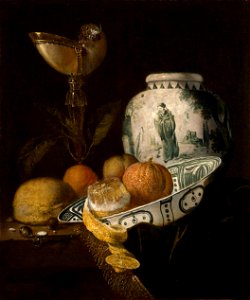 Juriaen van Streeck - Stilleben mit Nautilusbecher und Ingwertopf - GG 6987 - Kunsthistorisches Museum