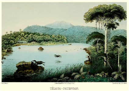 Junghuhn See Telaga Patengan auf Java