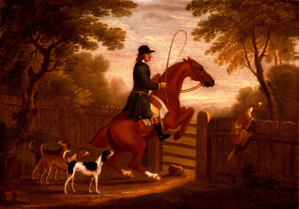 Jumping the Gate by James Seymour