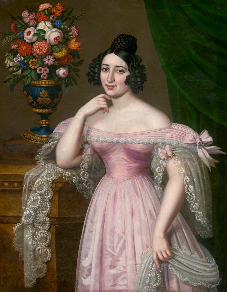 Ján Rombauer - Portrét Rózy Terézie - O 7161 - Slovak National Gallery