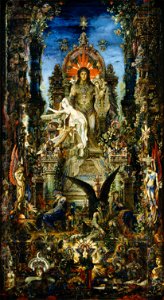 Jupiter and Semele by Gustave Moreau (cropped)