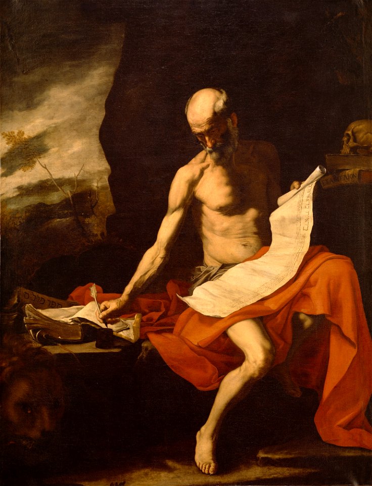 Jusepe de Ribera - Saint Jerome in the Wilderness - 49.4 - Detroit Institute of Arts