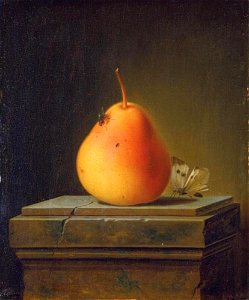 Justus Juncker - Stilleven met peer en insecten - 1615 - Städel Museum