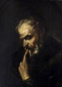 Jusepe de Ribera (1591-1652) (style of) - Portrait of an Unknown Old Man - 1271099 - National Trust