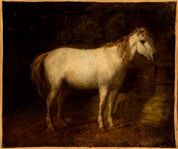 Józef Brodowski - Horse in the stables - MP 617 MNW - National Museum in Warsaw