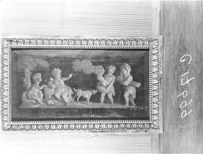 Jurriaan Andriessen - Allegorie op herfst en winter behorende bij de zaal uit de Keizersgracht 313 - KA 17276 - Amsterdam Museum