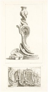 Juste-Aurèle Meissonnier - Chandelier, 5th Plate - Google Art Project