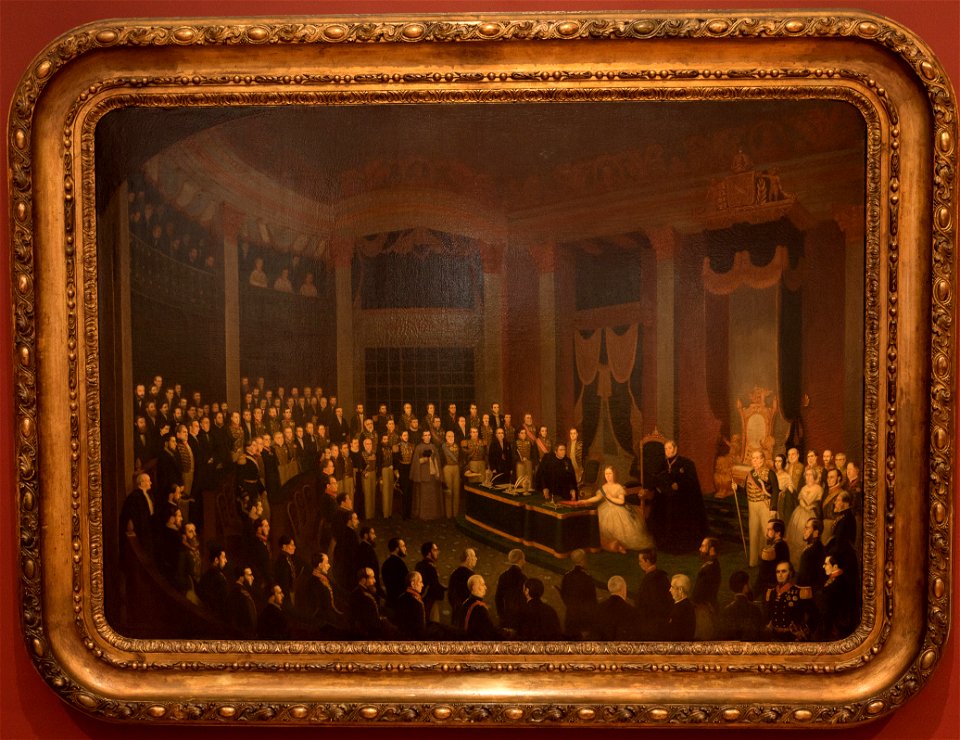 Juramento Constitucional da Princesa Isabel, da coleção Museu Histórico Nacional
