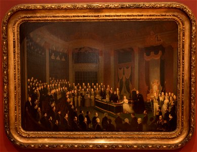 Juramento Constitucional da Princesa Isabel, da coleção Museu Histórico Nacional