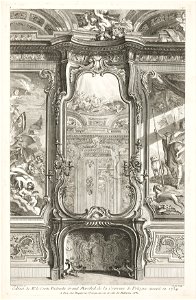 Juste-Aurèle Meissonnier - Cabinet de Mr. le Comte Bielenski Grand Marechal de la Couronne de Pologne executé en 1734; Chiminée... - Google Art Project