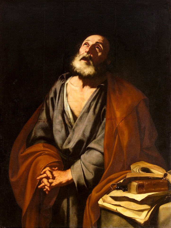 Jusepe Ribera - Penitent Saint Peter GG 345