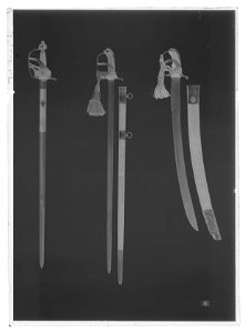 Jägarofficerssabel - Livrustkammaren - 52925-negative