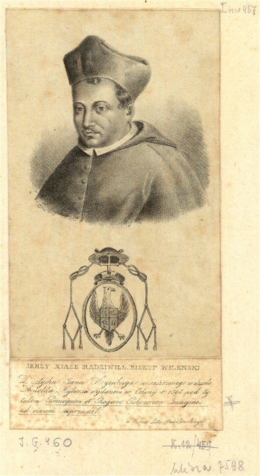 Jury Radzivił. Юры Радзівіл (J. Aziambłoŭski, 1840)