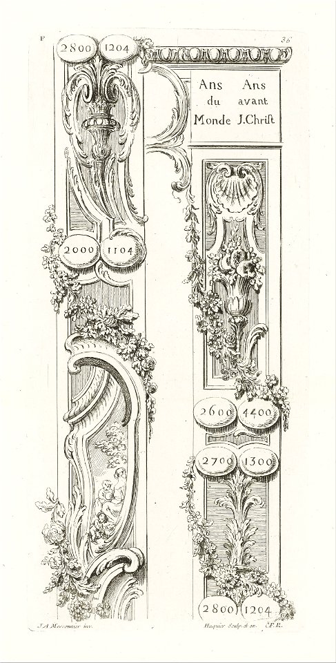 Juste-Aurèle Meissonnier - Design of Fragments of the Border - Google Art Project (4165362)