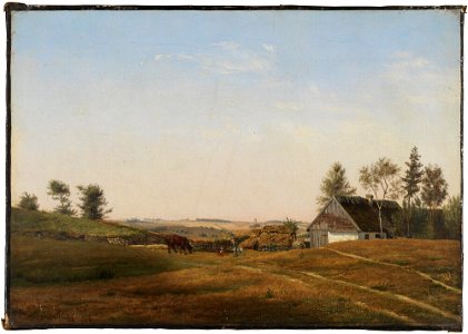 Just Jerndorff - Landscape with a Farm - NM 7474 - Nationalmuseum
