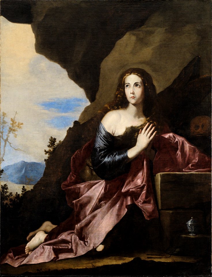 Jusepe de Ribera - Mary Magdalene Penitent - Google Art Project