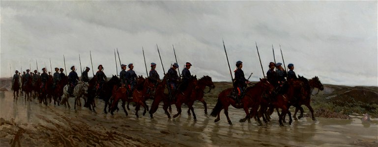 Józef Chełmoński - Cossacks - MP 4129 MNW - National Museum in Warsaw