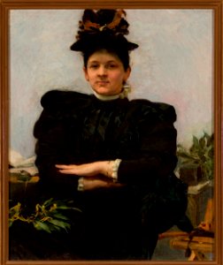 Józef Mehoffer - Portrait of Wanda Strażyńska - MP 181 - National Museum in Warsaw