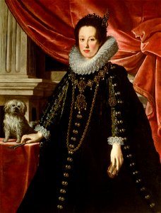 Justus Sustermans - Anna de' Medici, wife of archduke Ferdinand Charles of Austria