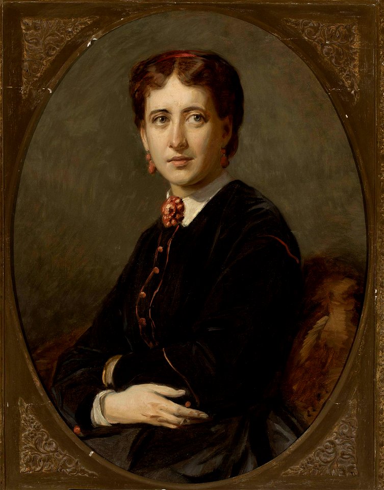Józef Simmler - Portrait of Emilia Mielżyńska née Bnińska - MP 5036 MNW - National Museum in Warsaw