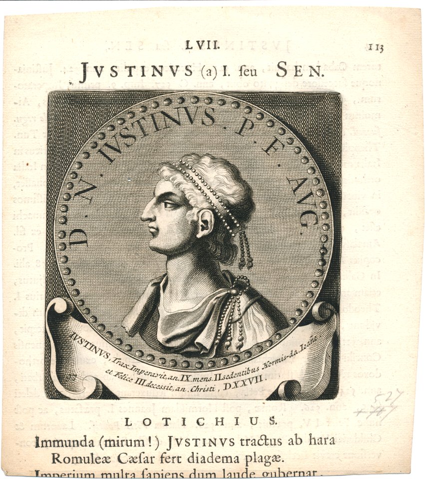Justinus I feu Sen Erfgoedcentrum Rozet 300 191 d 6 C 51