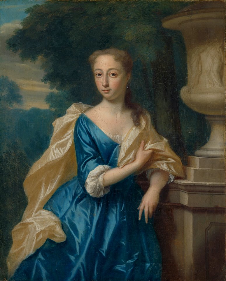 Justina Johanna Ramskrammer (1702-98). Echtgenote van Isaac Parker Rijksmuseum SK-A-1648