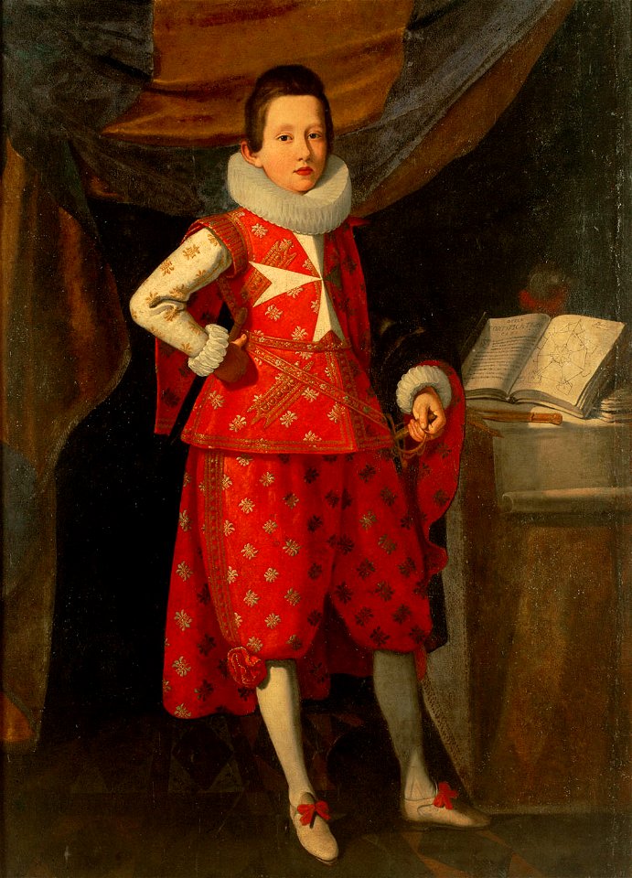 Justus Sustermans (1597- 1681) - Portrait of Young Giovan Carlo de Medici (1611-1663)