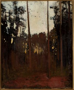 Józef Chełmoński - Wood grouse, sketch for “Hunting for wood grouses” - MP 426 MNW - National Museum in Warsaw