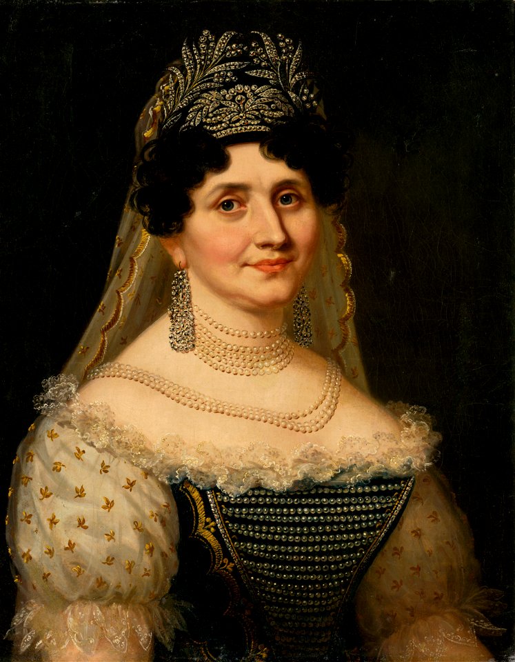 Ján Rombauer - Portrait of Countess Barkóczy - O 2908 - Slovak National Gallery