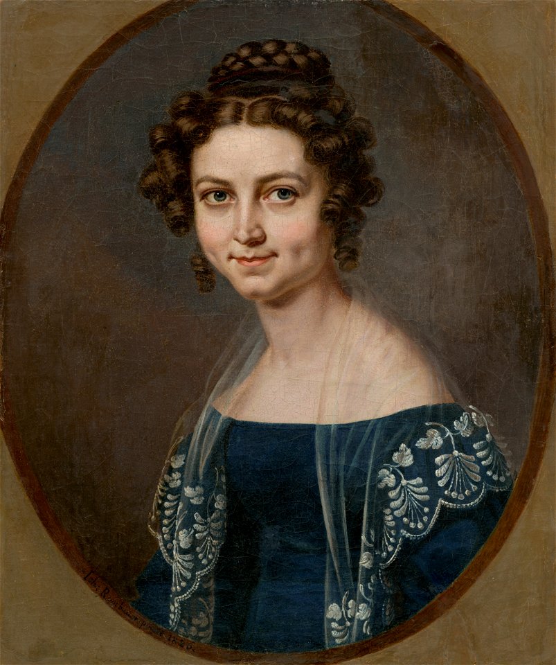 Ján Rombauer - Podobizeň mladej ženy - O 446 - Slovak National Gallery