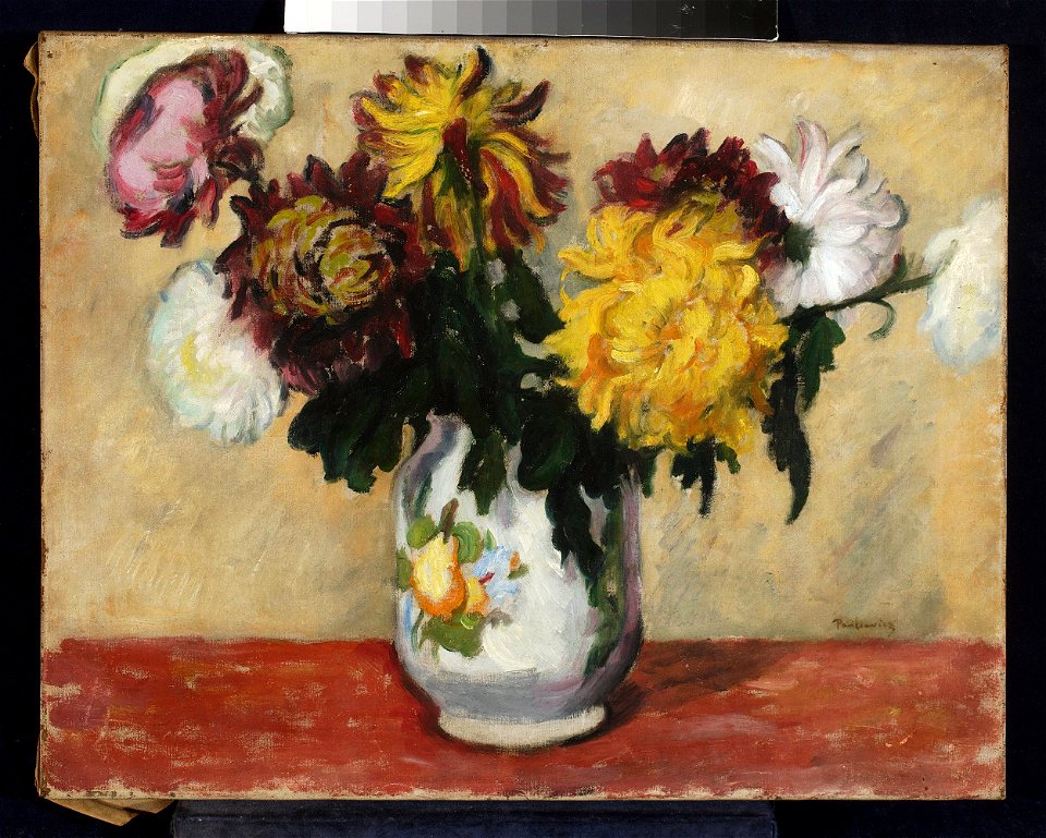 Józef Pankiewicz - Chrysanthemums - MP 5228 MNW - National Museum in Warsaw