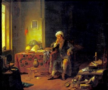 Justus Juncker - Geleerde in zijn studeervertrek - 616 - Städel Museum