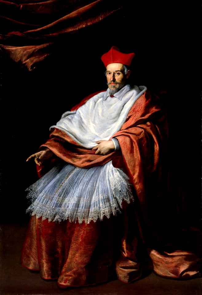 Justus Sustermans - Portrait of Cardinal Luigi Capponi - BF.1982.9 - Museum of Fine Arts