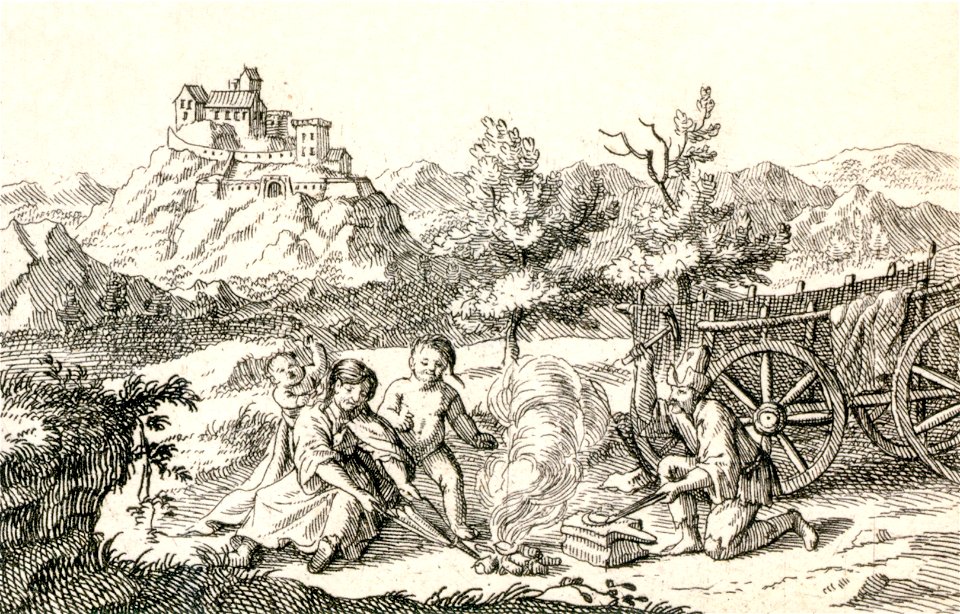 Justus van der Nypoort, 1686, Csicsva, gipsy smith