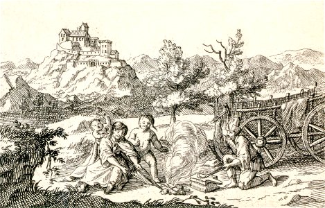 Justus van der Nypoort, 1686, Csicsva, gipsy smith