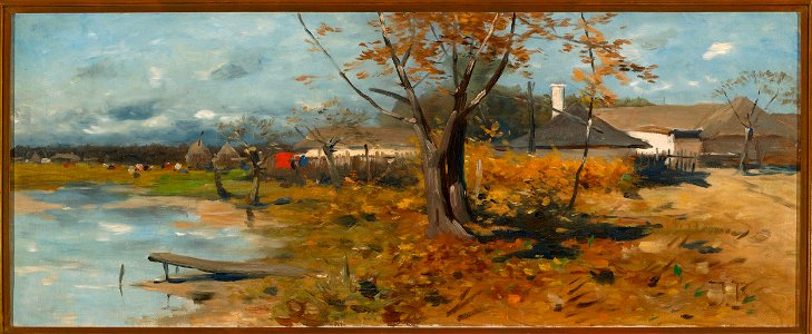 Józef Brandt - Farmyards - MP 1026 MNW - National Museum in Warsaw