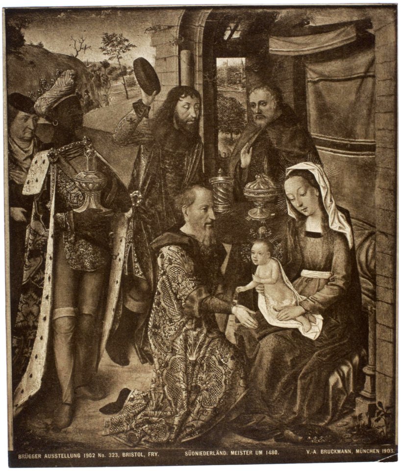 Justus van Gent - Adoration of the Magi