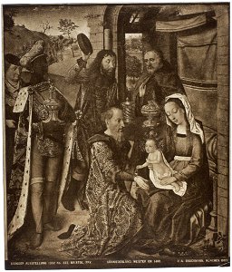 Justus van Gent - Adoration of the Magi