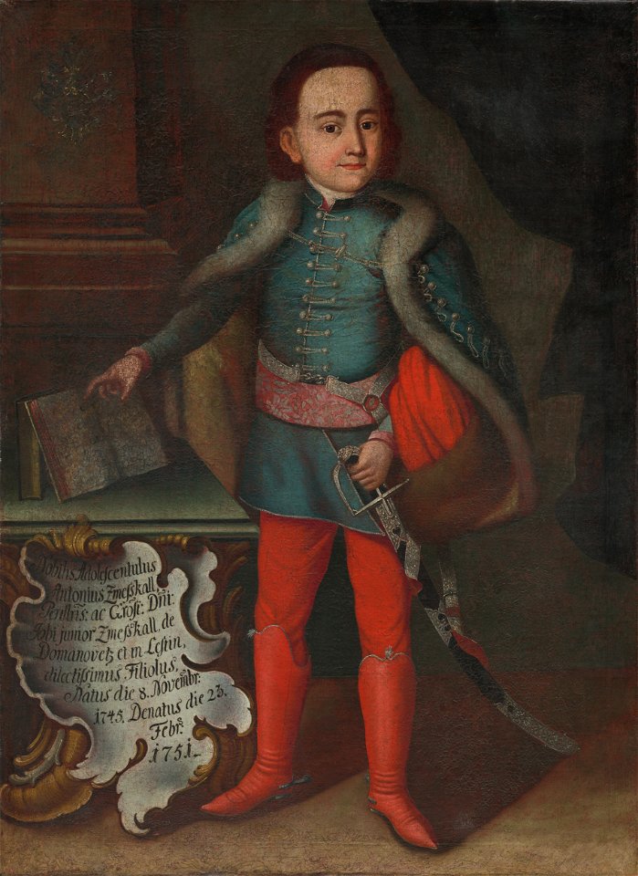 Ján Gottlieb Kramer - Portrét Antona Zmeškala - O 249 - Orava Gallery