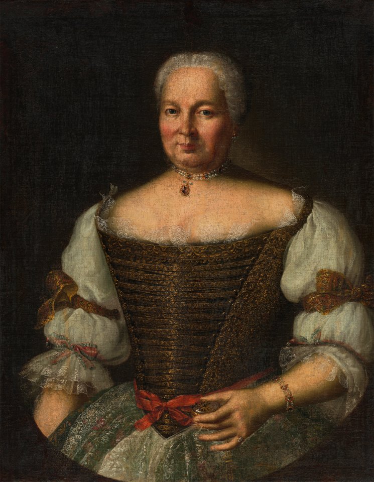 Ján Gottlieb Kramer - Portrét Kataríny Zmeškalovej - O 250 - Orava Gallery
