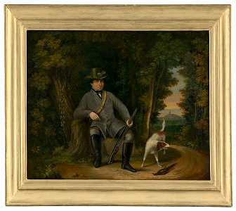Ján Erlinger - Na poľovačke - O 7034 - Slovak National Gallery